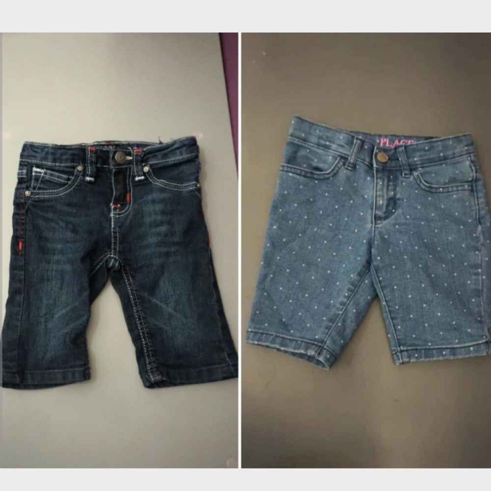 Two size 4 girls shorts